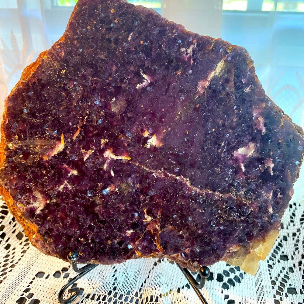Beautiful XL Lepidolite Slab